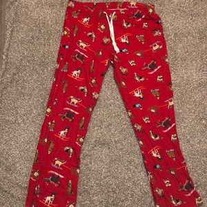 Old Navy winter themed pajama pants
